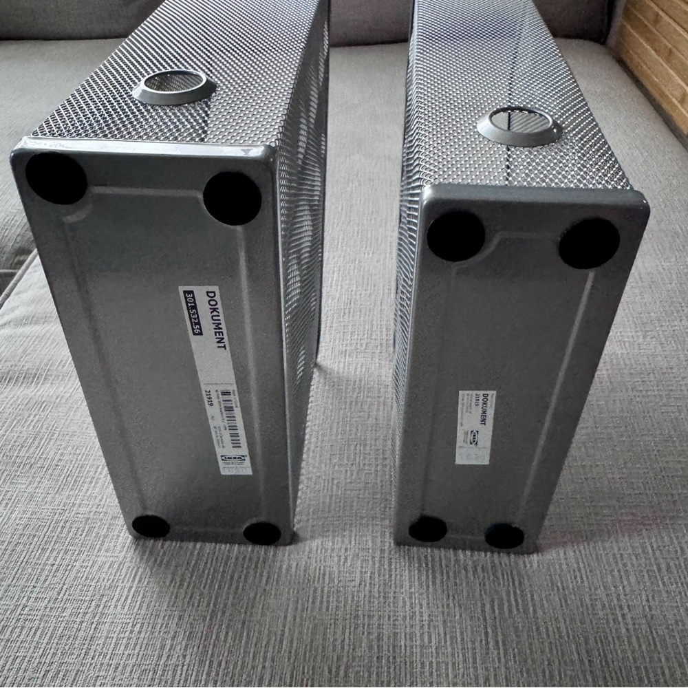 IKEA steel magazine file set of 2 - Picture 2 of 5